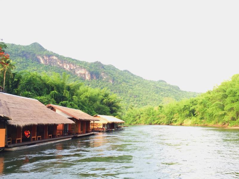 Koh Mueangkarn Paradise View Resort Sai Yok Bagian luar foto