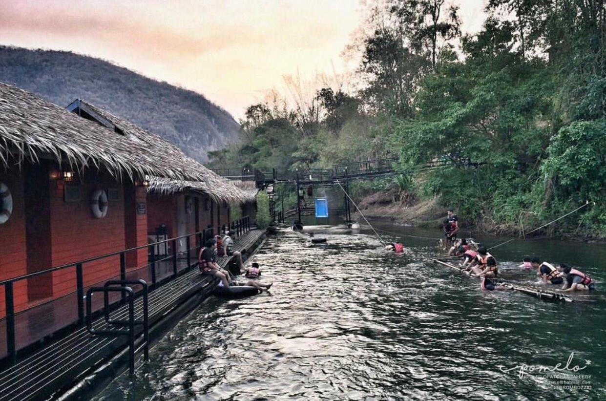 Koh Mueangkarn Paradise View Resort Sai Yok Bagian luar foto