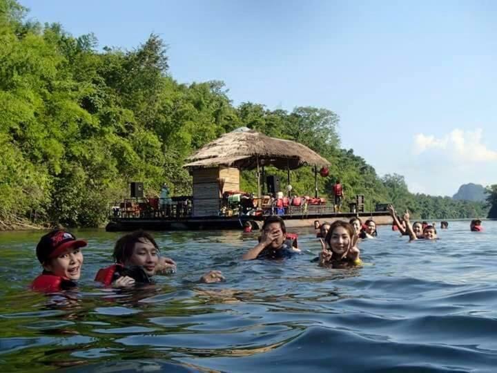 Koh Mueangkarn Paradise View Resort Sai Yok Bagian luar foto